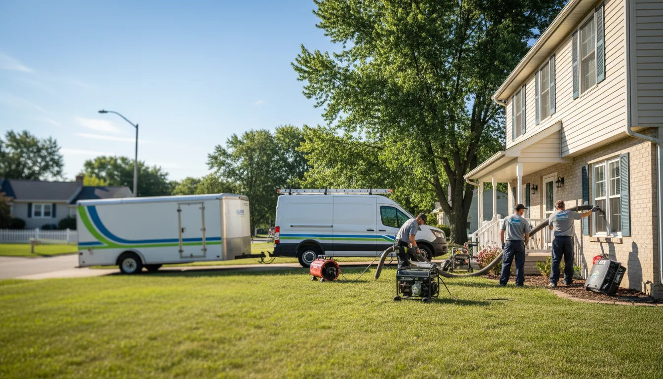 Flooded Basement Restoration And Cleanup With Repair in Glenvil, NE near me
